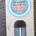 Sharper Image Lamp Sanitizer