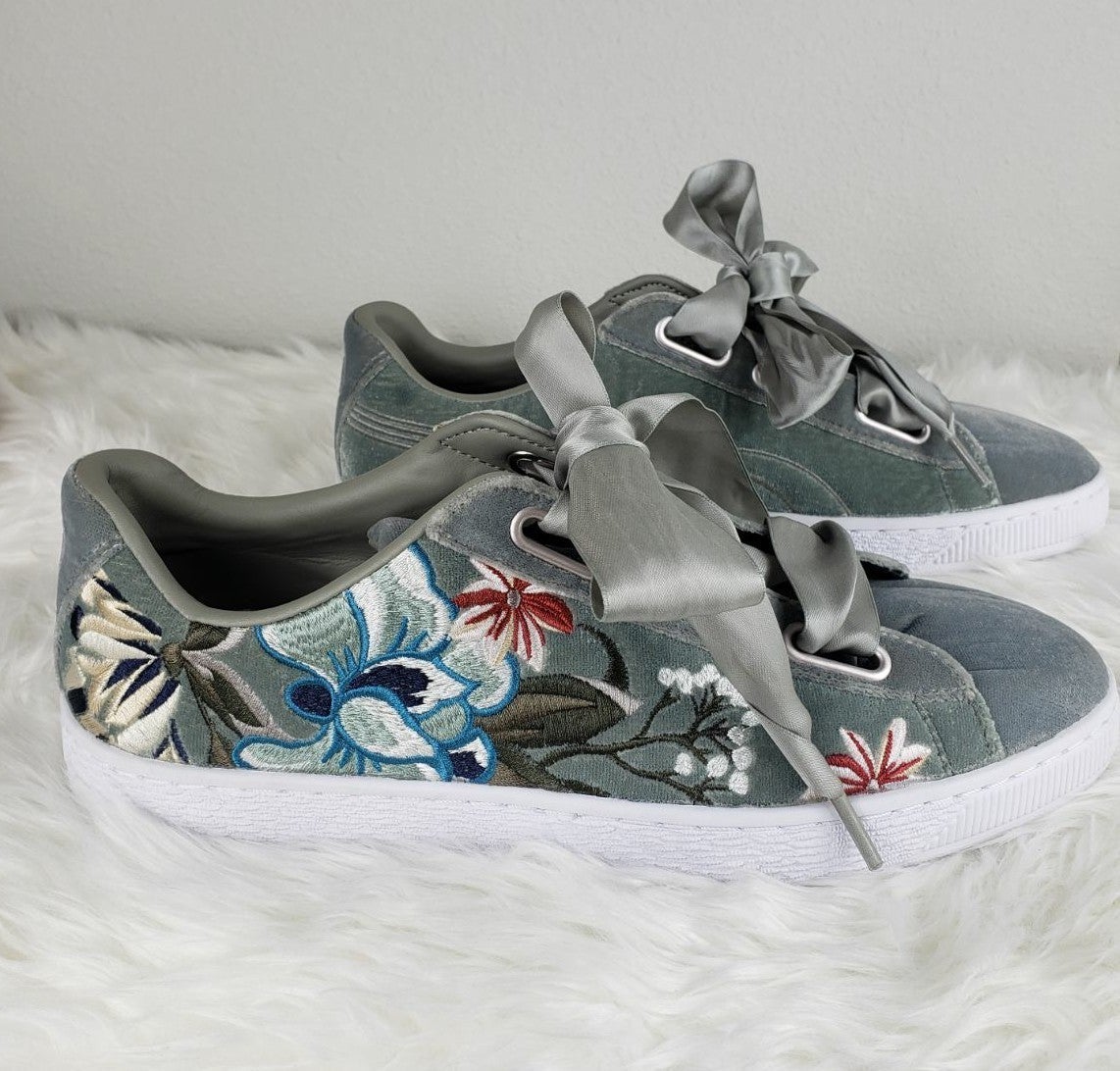 puma velvet trainers