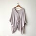SOFT SURROUNDINGS Sheer Woven Wrap Shrug Sweater