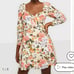 Faithfull the Brand Arianne Floral Long Sleeve Mini Dress