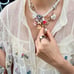 Monchhichi x Swarovski charm pendant - Duck