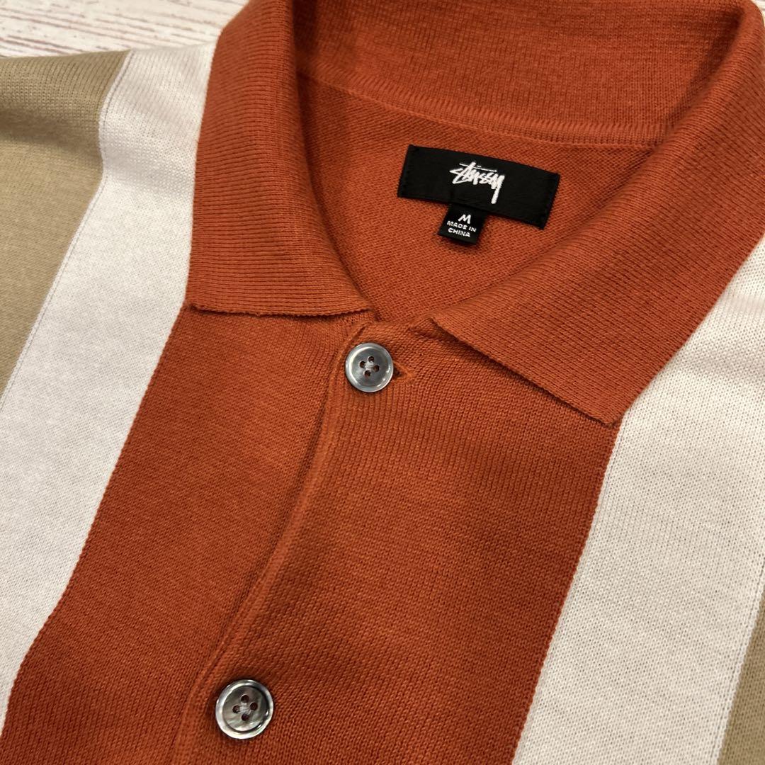 Stussy COLOR BLOCK SWEATER カーディガン