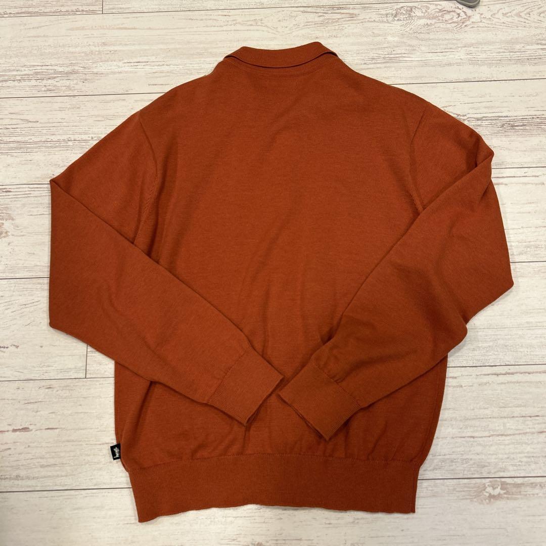 Stussy 21aw Color Block Sweater Cardigan Size M