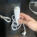 White Nintendo Wii Console With Remote, Nunchuk, Cords, & 2 Games-TESTED & WORKS