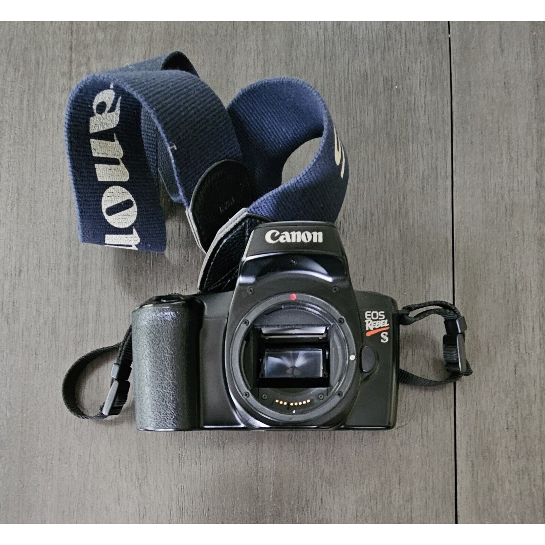 Canon Rebel 35MM EOS S Camera Body Only With Strap