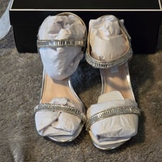 Nina Niara Silver Women's Size 8.5