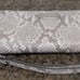 Michael Kors Leather Wallet Embossed Python With Wrist Strap