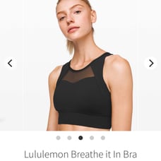 Lululemon Breathe it in bra