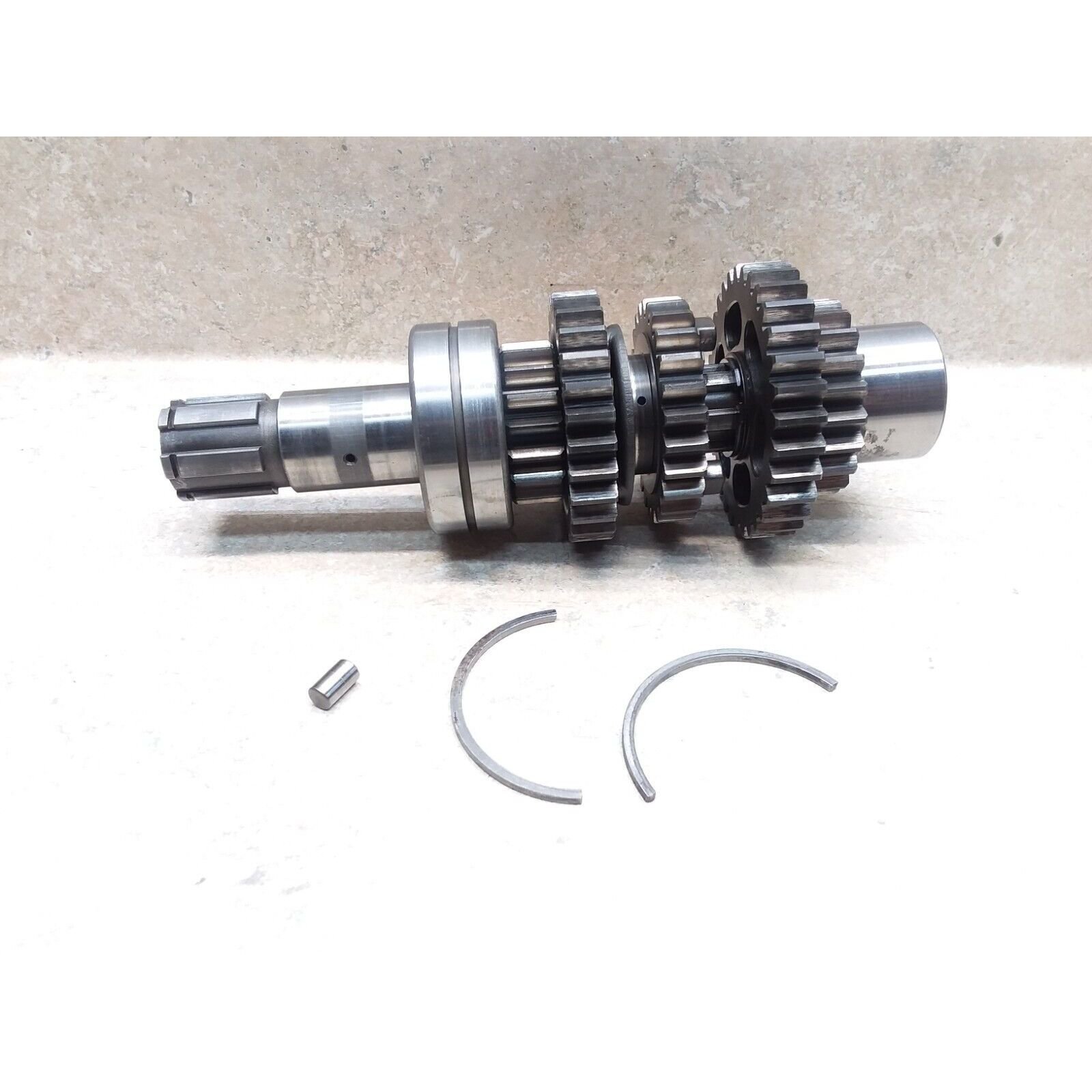 Honda 1972 XL250 Motosport Engine Transmission Main Shaft Gears JPA AP-269