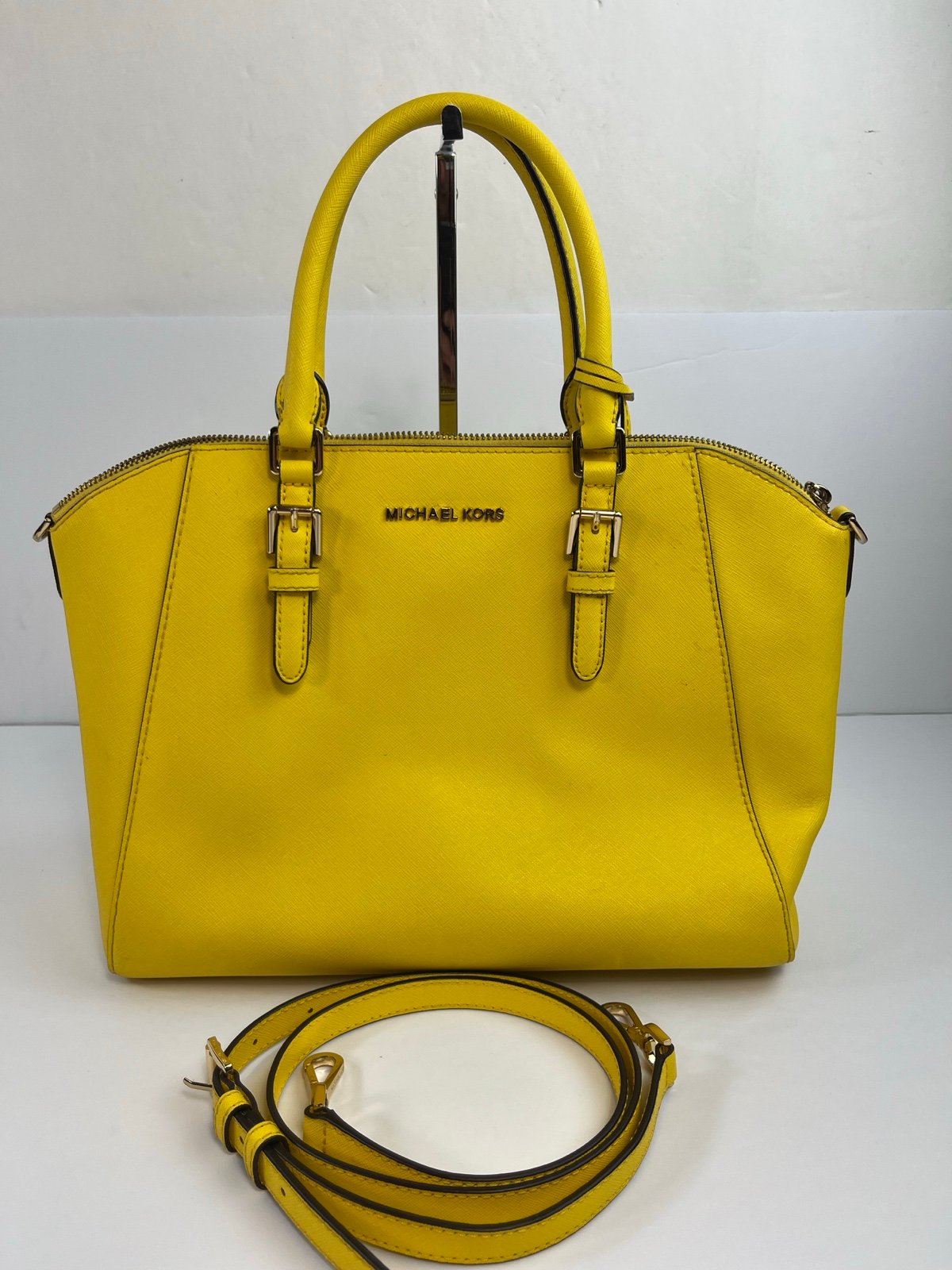 michael kors yellow top