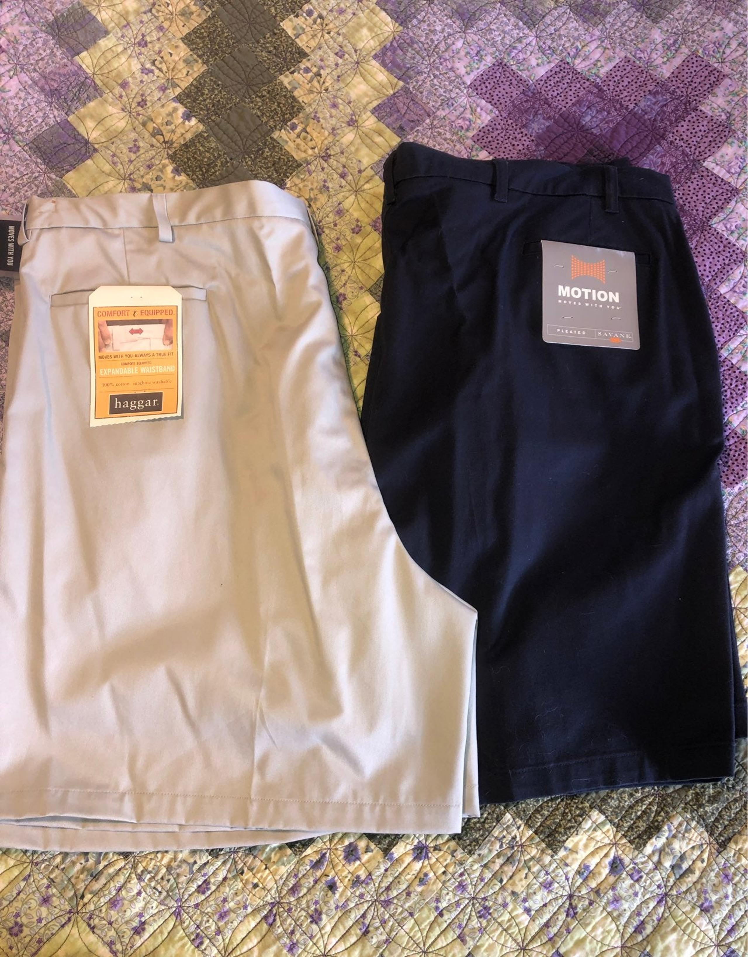 2 pairs of mens shorts size 50 both New with tags