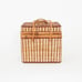 Large Natural Wicker Picnic Basket, Outdoor, Rustic Charm, Romantic Road Trip Ba