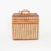 Large Natural Wicker Picnic Basket, Outdoor, Rustic Charm, Romantic Road Trip Ba