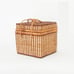Large Natural Wicker Picnic Basket, Outdoor, Rustic Charm, Romantic Road Trip Ba