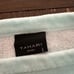TAHARI Home Beach Towel Teal Blue Elephant Print 40” x 70” New!
