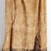 Via Accenti vintage leather fringe Western skirt