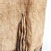 Via Accenti vintage leather fringe Western skirt