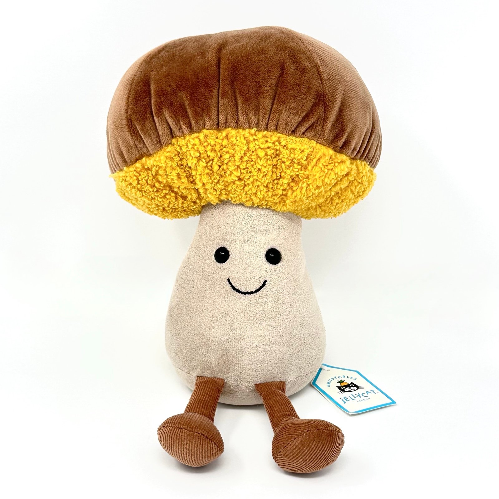 AUTHENTIC Jellycat Toadstool Mushroom LARGE❗️RETIRED - HTF❗️NWT