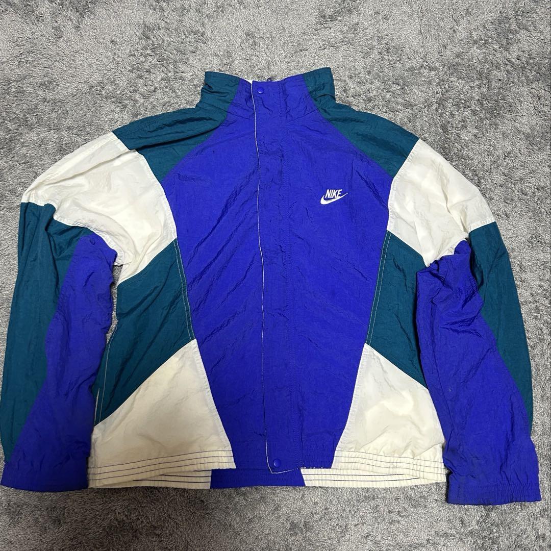 NIKE Nylon Jacket 90s Silver Tag