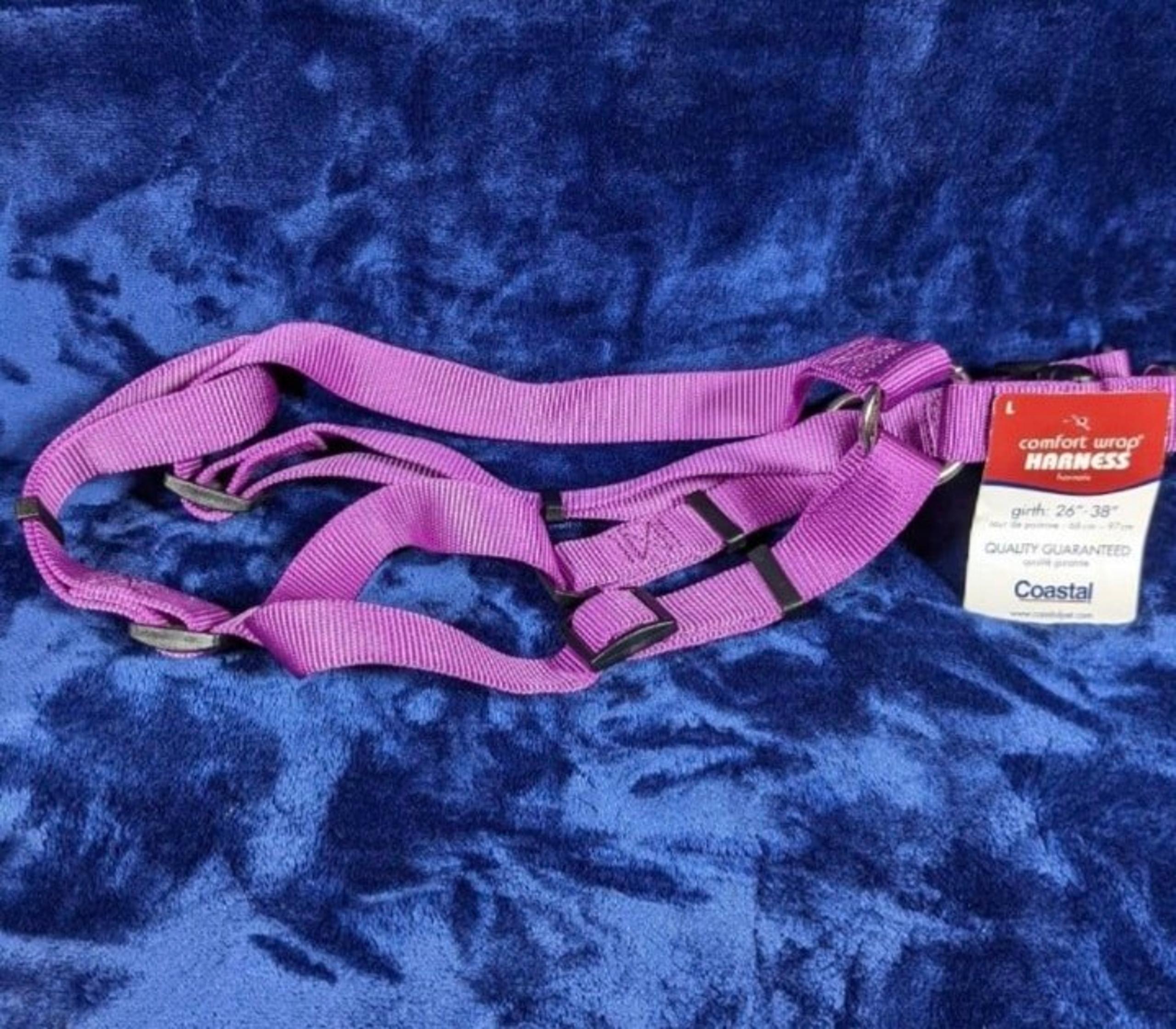 Comfort Wrap Choke Free Harness Purple