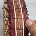 VTG Wire Basket Woven Bead Thread Acrylic Beads Bottom Breads Fruits Basket