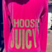 Juicy Couture Y2K KEEP IT JUICY Velour Hoodie Pink SZ M