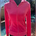 Juicy Couture Y2K KEEP IT JUICY Velour Hoodie Pink SZ M
