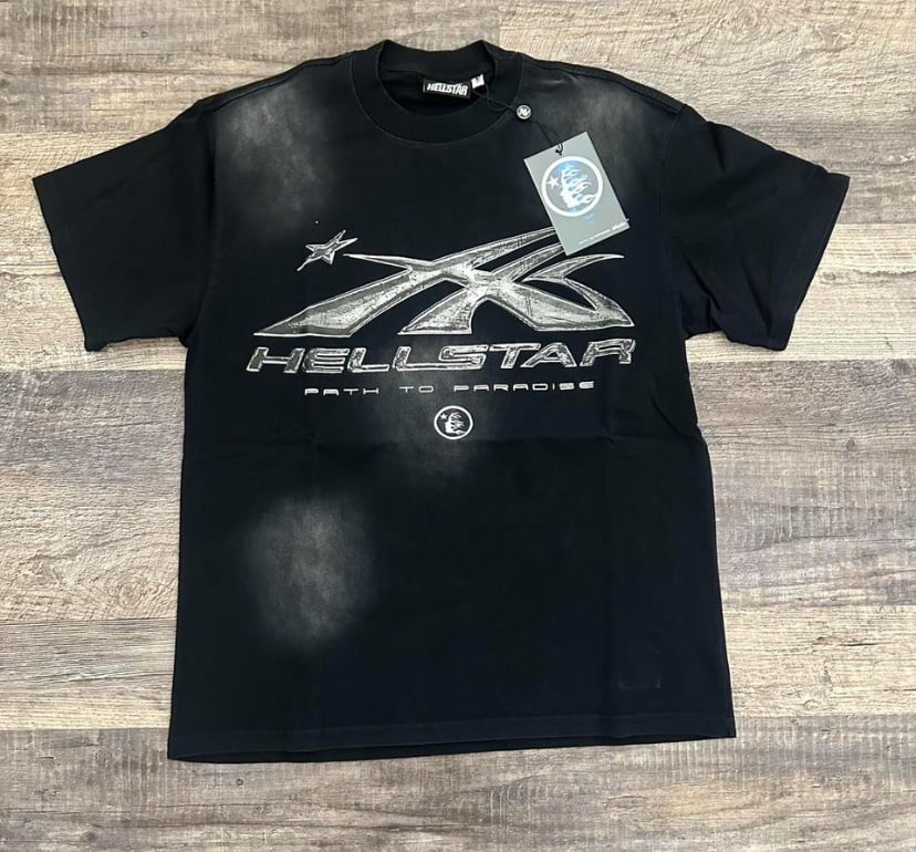 Hellstar Path To Paradise Black T-Shirt Size Small & Large Graphic Tee