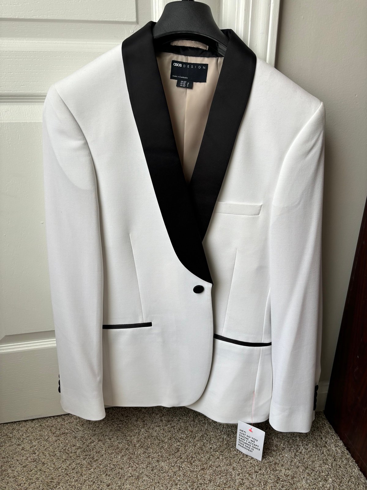 ASOS Design Men’s Skinny/Slim Fit Blazer