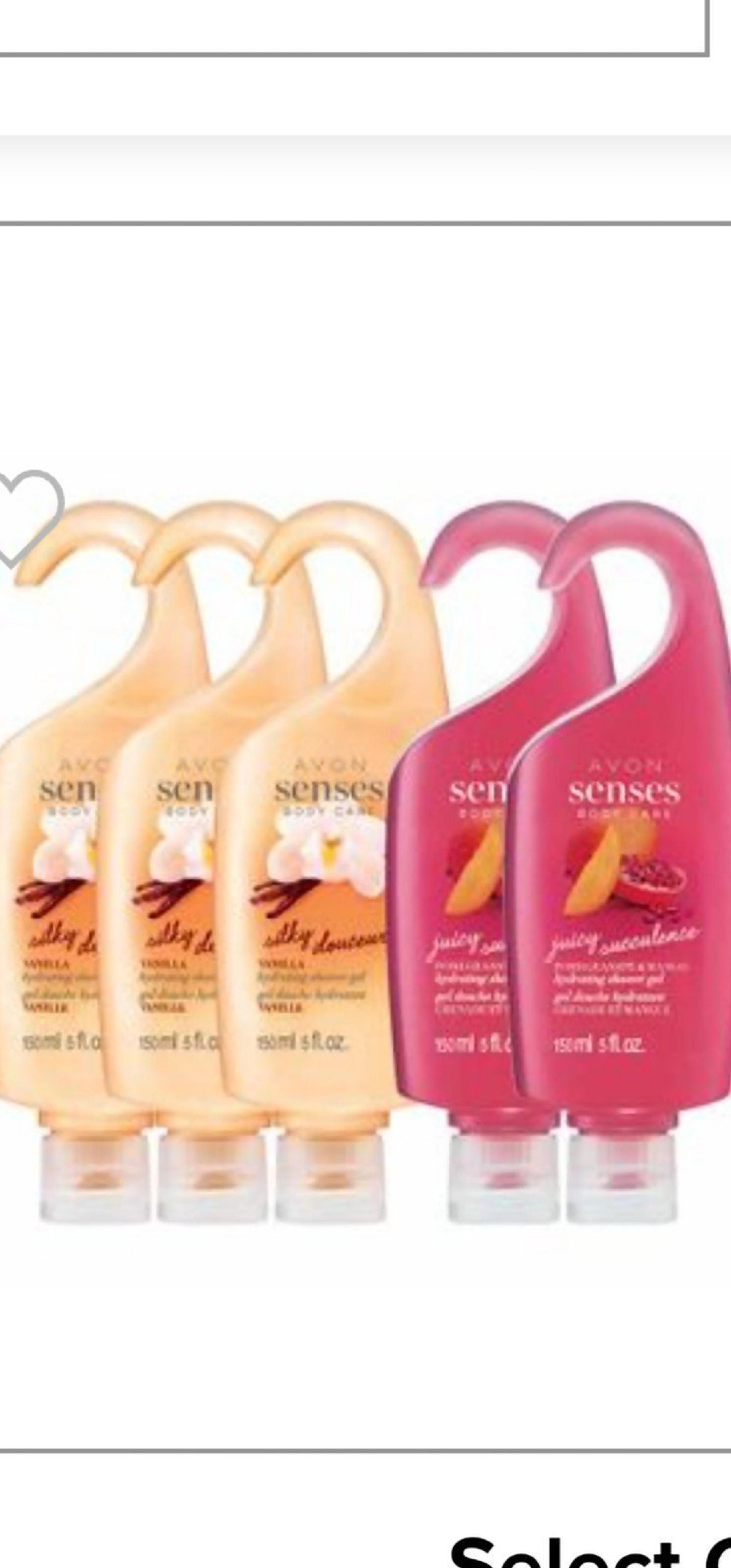 Exclusive Senses
Shower Gel choose your favorite from below