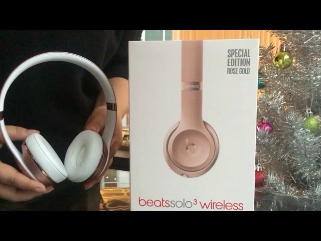 Beats Solo 3 Wireless Gold Rose