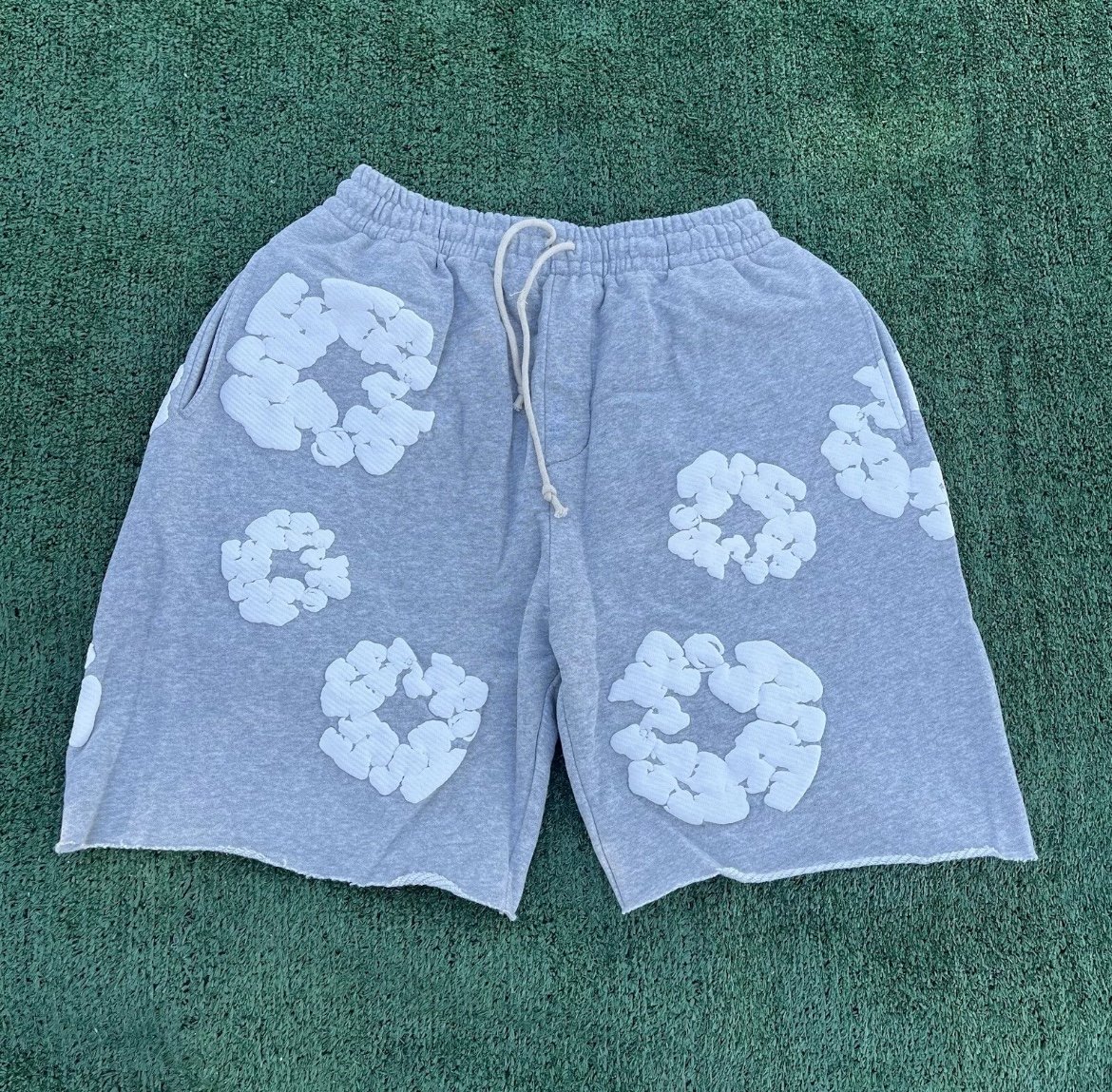 Denim tear shorts