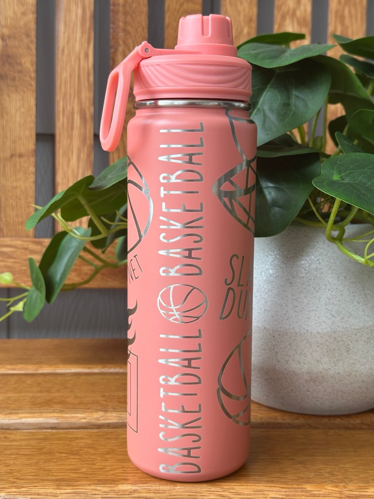 Lululemon Back to Life Sport Waterbottle 24oz: Engraved BASKETBALL