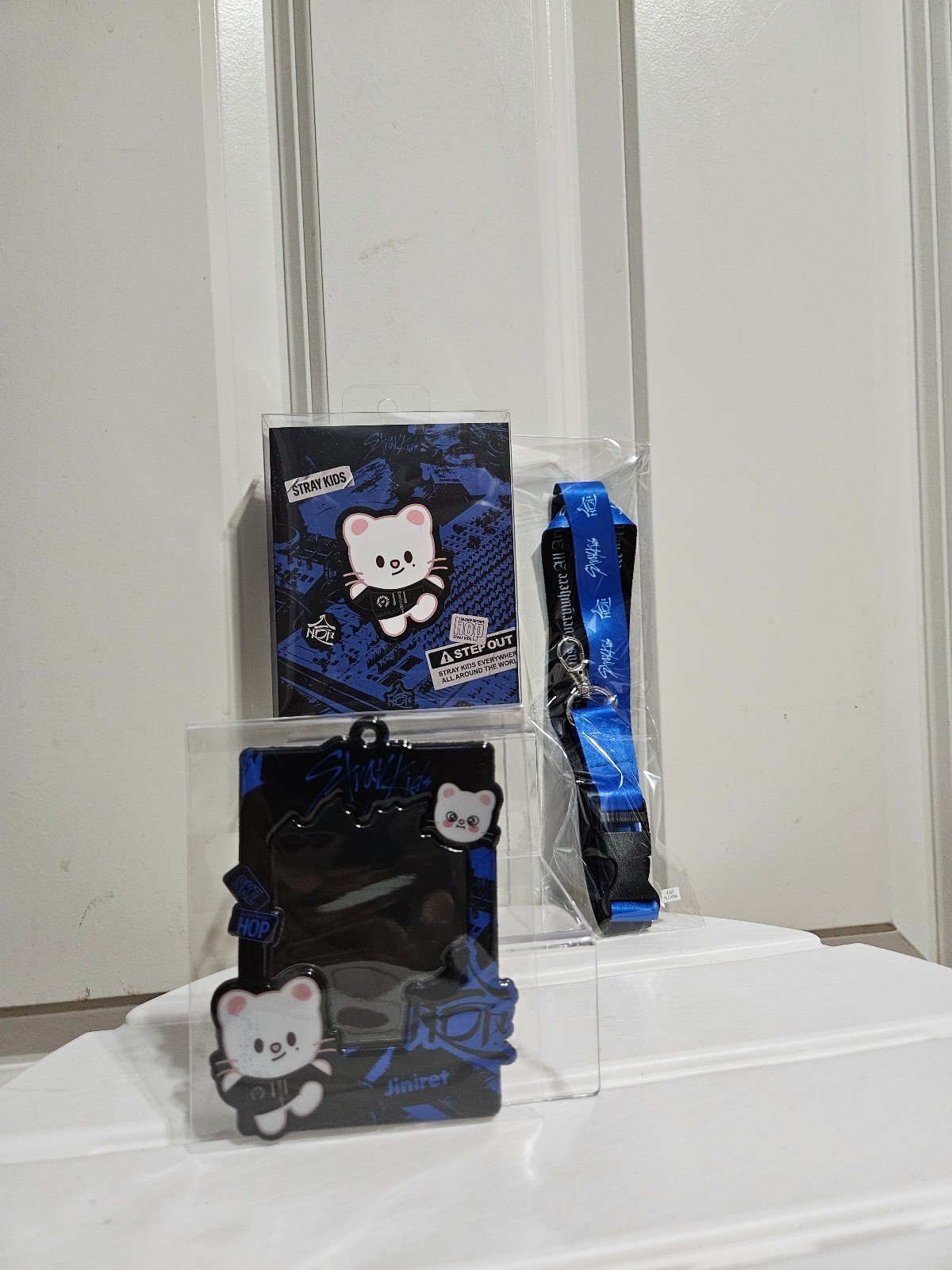 Stray Kids Hop Xmas pop up photocard lanyard holder - Jiniret