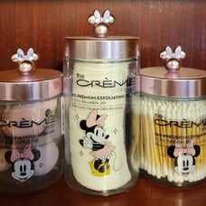 Disney Collectibles The Creme Shop Minnie Mouse cotton swabs, pads&sponges.