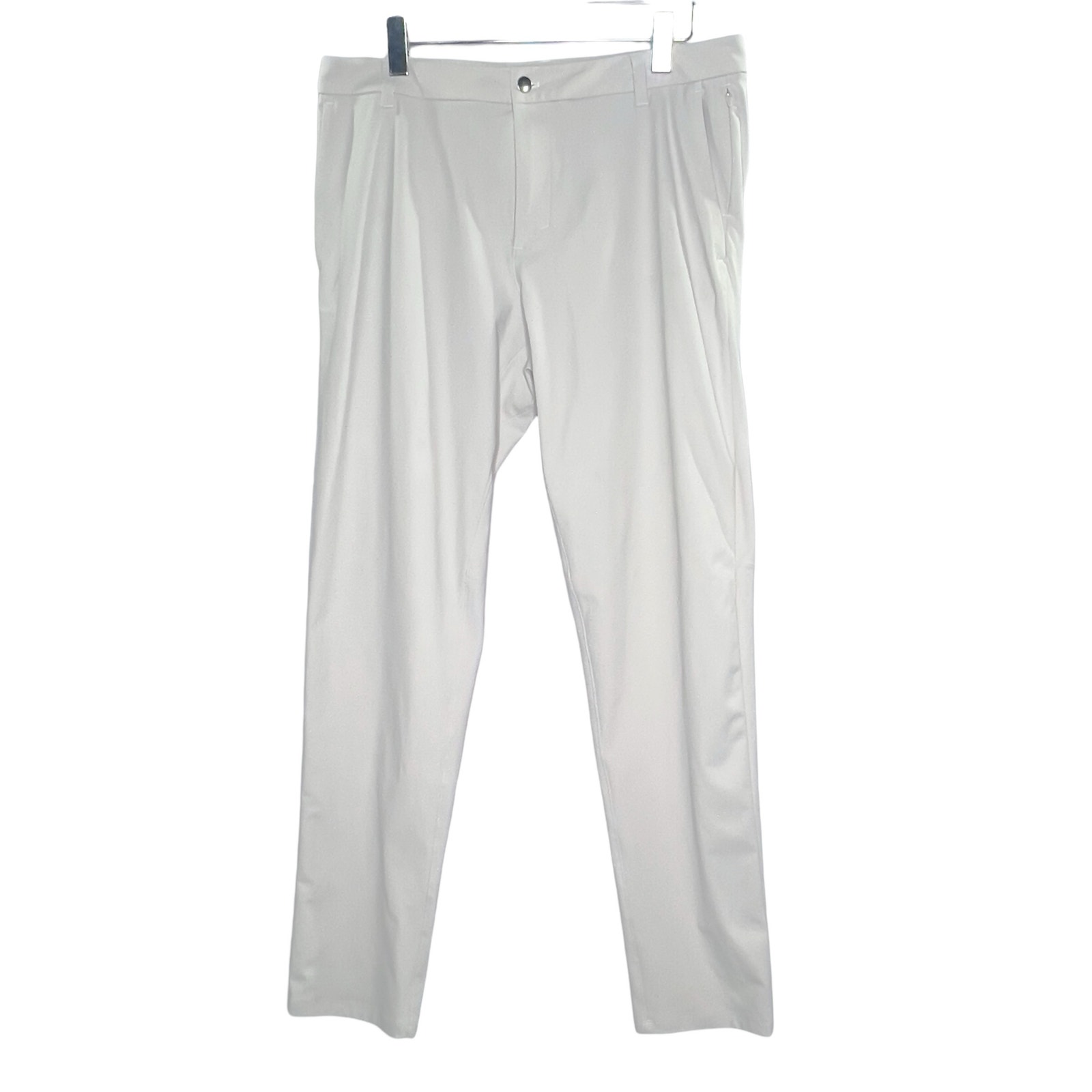 Lululemon 36 Commission Slim Fit Pant Warpstreme Dusty Ecru *flaws