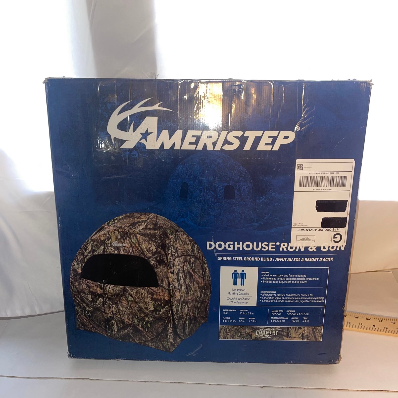 Ameristep Doghouse Run & Gun Mossy Oak Breakup C AMEBL1010 UPC 769524001329 -...