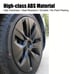 Tesla Model Y Matte Black 19 Inch Hubcaps