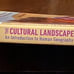 The Cultural landscape An Introduction