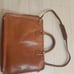 Vintage Brown Leather Briefcase