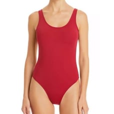 Onia One Piece Swimsuit in Haute Red NWT Size Large