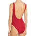 Onia One Piece Swimsuit in Haute Red NWT Size Large