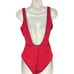 Onia One Piece Swimsuit in Haute Red NWT Size Large