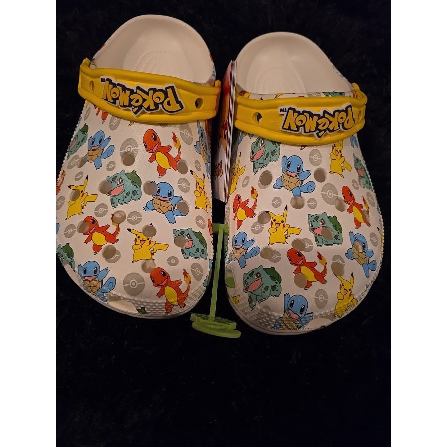 Crocs Unisex Adult Sizes Classic Pokemon 2 Clog 207765-94S New Pikachu Squirtle