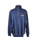 Vintage Adidas Navy 1/4 Zip Pullover Mock Neck Sweatshirt Size XL Men's T30
