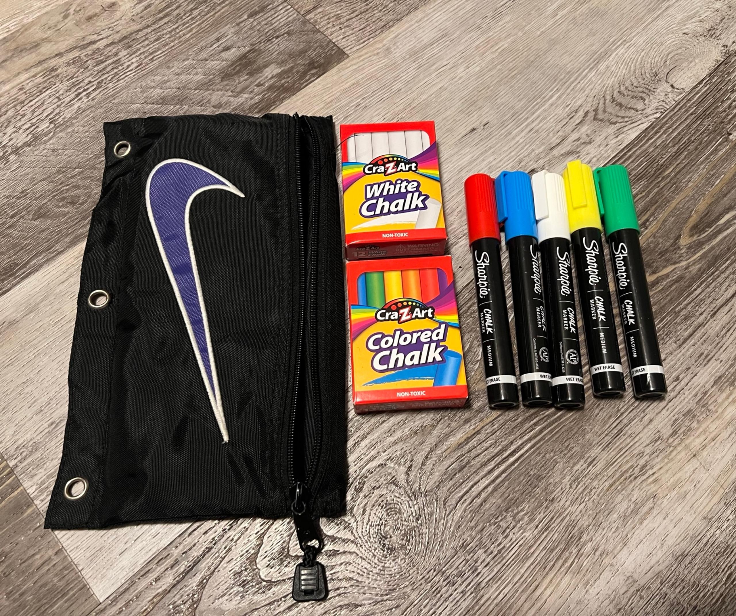 Sharpie Chalk Markers & Cra-Z-Art Chalks
