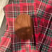 Mens polo plaid button up