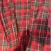Mens polo plaid button up