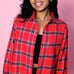 Minnie Mouse Bow Flannel-3XL-NWT