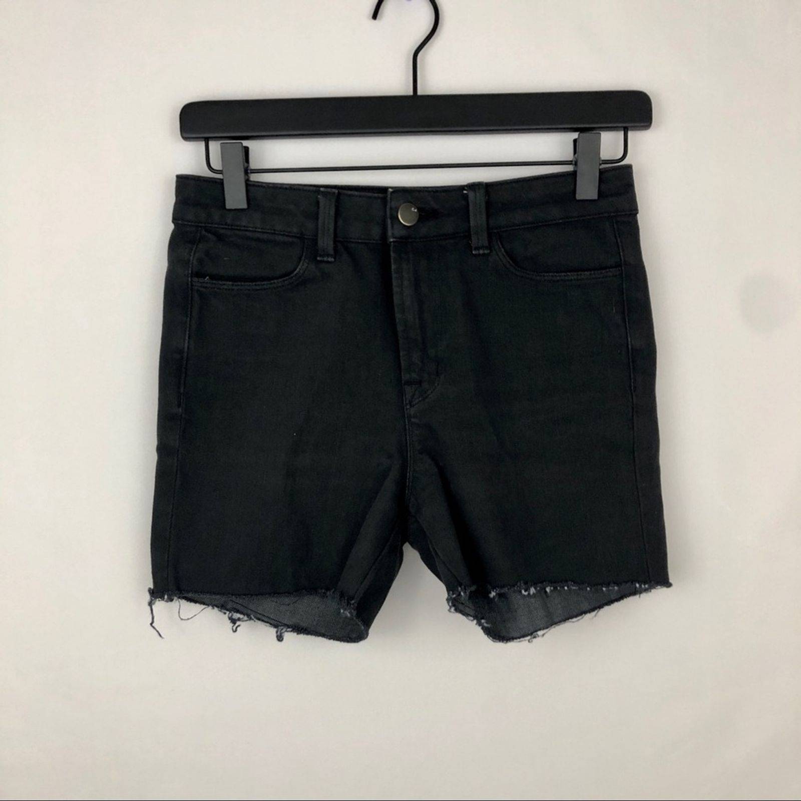 J Brand Ripped Hem Shorts
